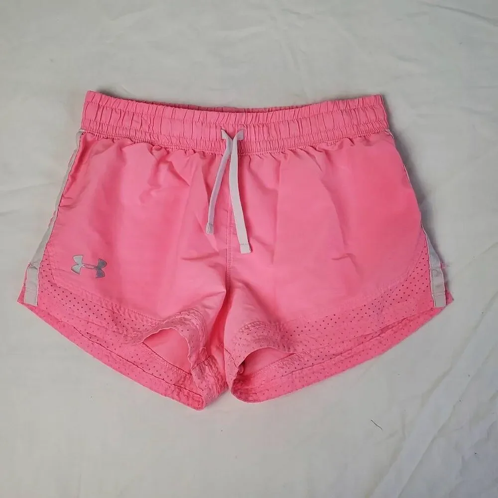 Under Armour Girls Youth Large athletic Runner Short